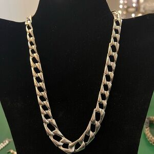 Napier Elegant Silver Chain Necklace